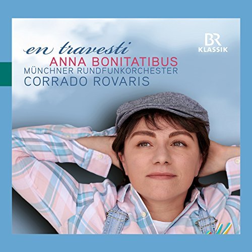 The CD cover for "en travesti" with Anna Bonitatibus. (Photo: BR Klassik)