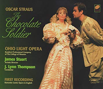 The Newport Classic album of "The Chocolate Soldier," based on a new Ohio Light Opera translation.