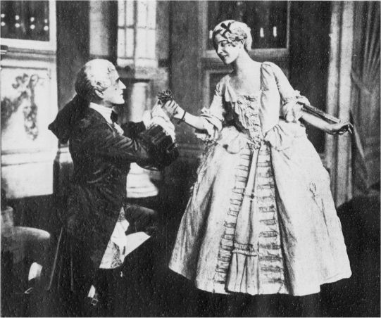 Marion Green and Maggie Teyte in André Messager's "Monsieur Beaucaire," 1919.