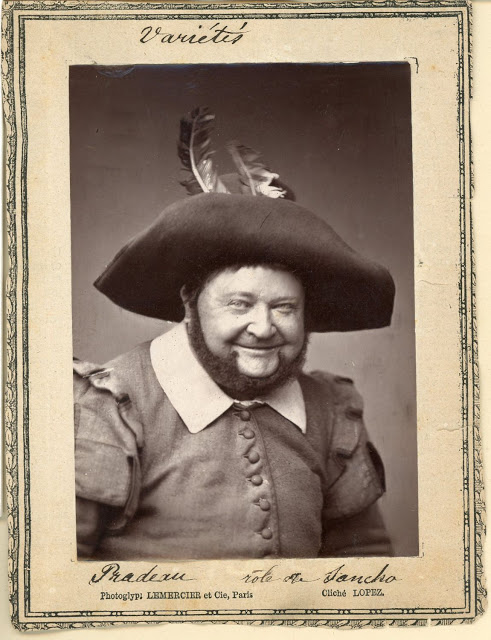 The actor Pradeau as Sancho Panza. (Photo: Archive Kurt Gänzl)