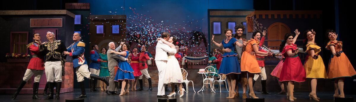 A scene from Julia Wright Costa's production of "La Périchole" at Ohio Light Opera, 2018. (Photo: Matt Dilyard)
