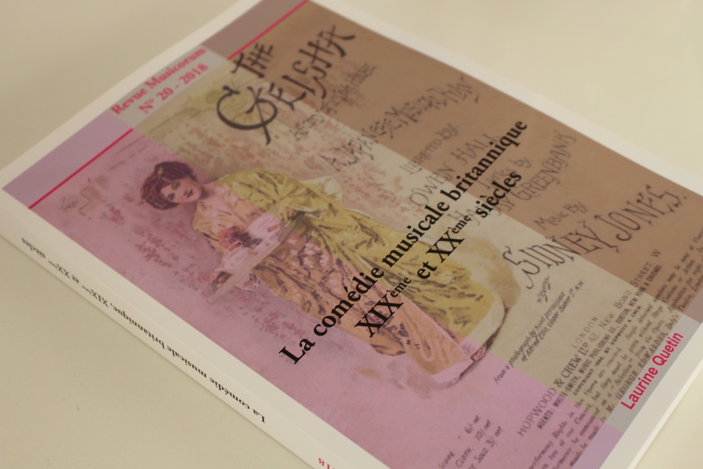 "La comédie musicale britannique XIXème et XXème siècle" in the series Revue Musicorum no. 20 / 2018.