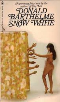 Cover of Donald Barthelme's "Snow White" book. 