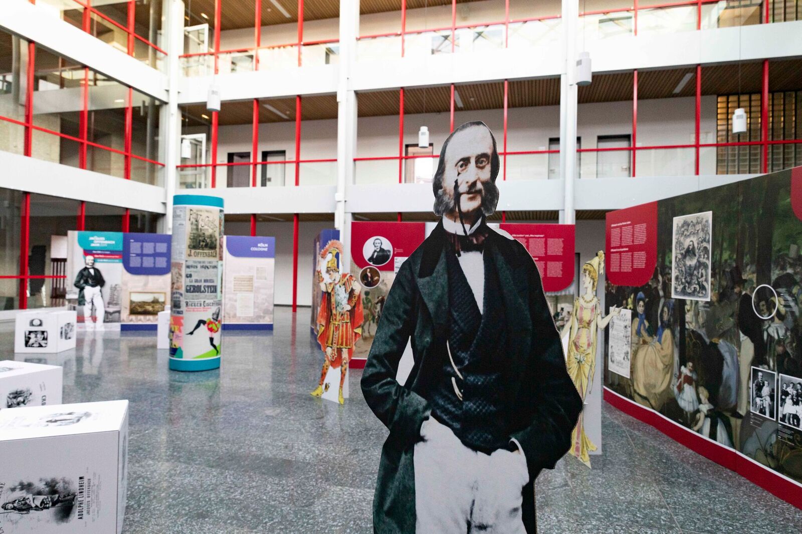 The Jacques Offenbach exhibition in Cologne. (Photo: Urban Media Project)