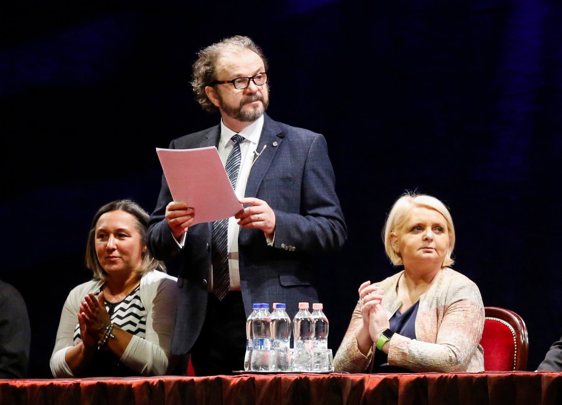 The presentation of the new director Attila Kiss B. at the Budapest Operetta Theater on February 2nd, 2019. (Photo: Budapest Operetta Theater)