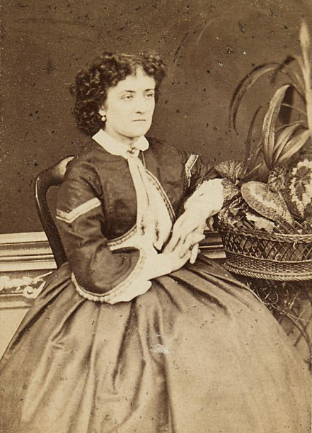 Anna Grobecker around 1860. (Photo: Th. Chramosta)