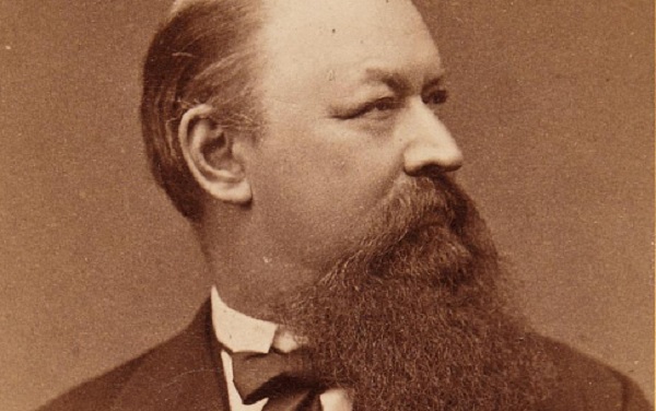 Franz von Suppé, 1870. (Photo: Fritz Luckhardt / Theatermuseum Wien)