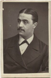 Claude Marius photographed in the 1870s in London. (Photographer: Unknown  )