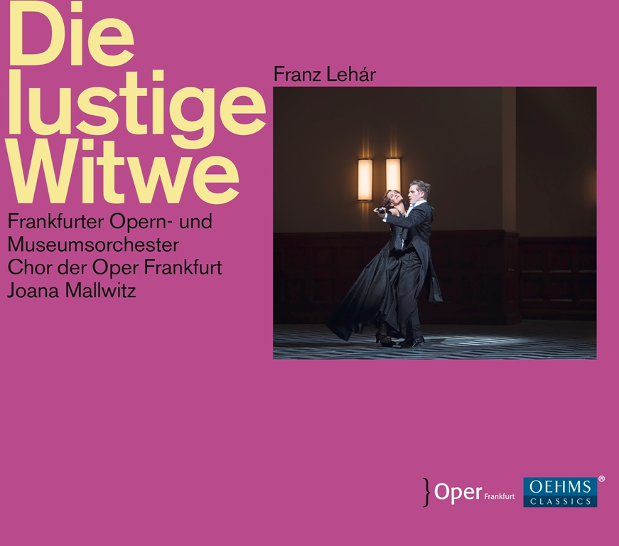 The cover of the "Lustige Witwe" recording from Opera Frankfurt. (Photo: OEHMS Classics)