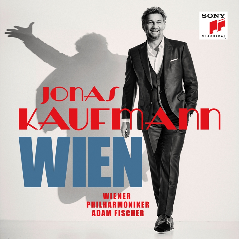 The cover for "Jonas Kaufmann Wien," which will be released in October 2019. (Photo: Sony)