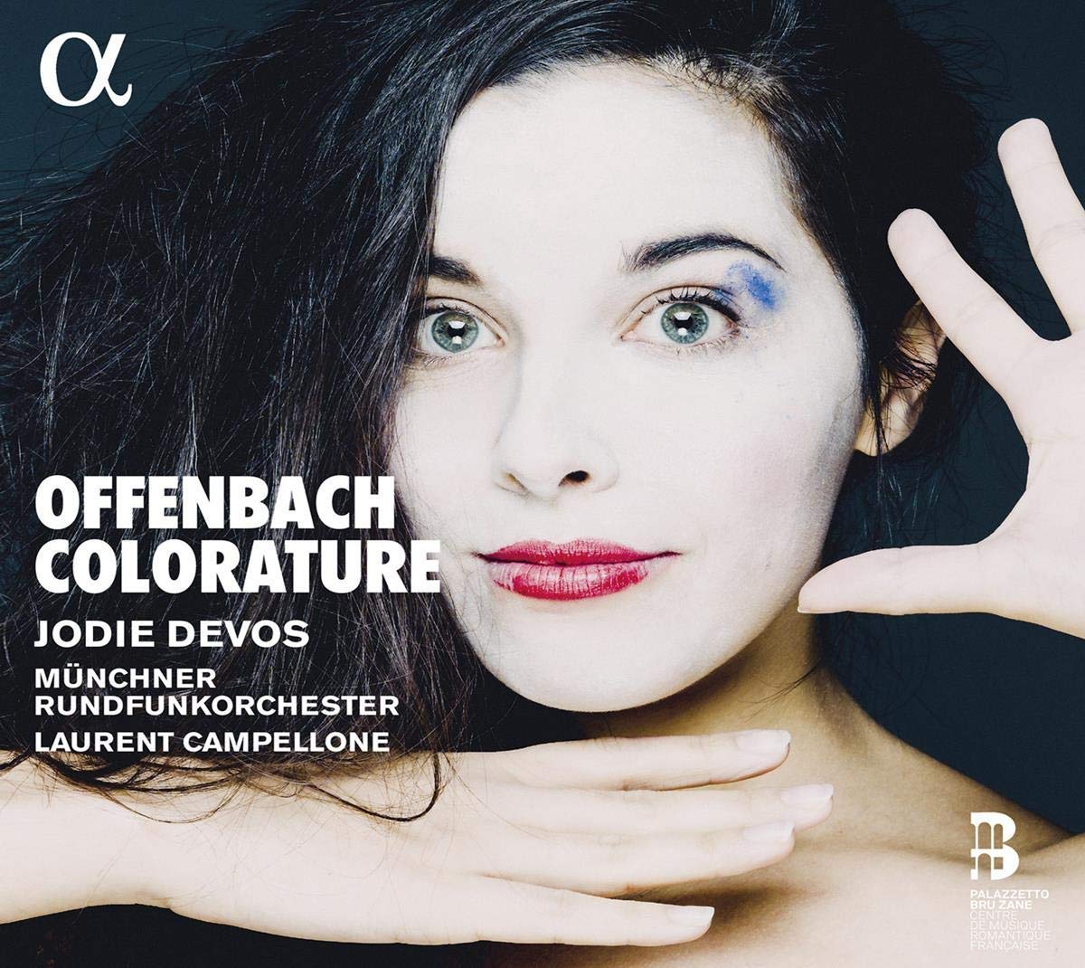 The solo album "Offenbach Colorature" featuring soprano Jodie Devos. (Photo: Alpha/Outthere Music)