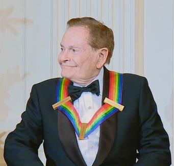 Jerry Herman at the White House for the 2010 Kennedy Center Honors. (Photo: Kennedy Center Honorees at The White House 2010 / US  Federal Government)