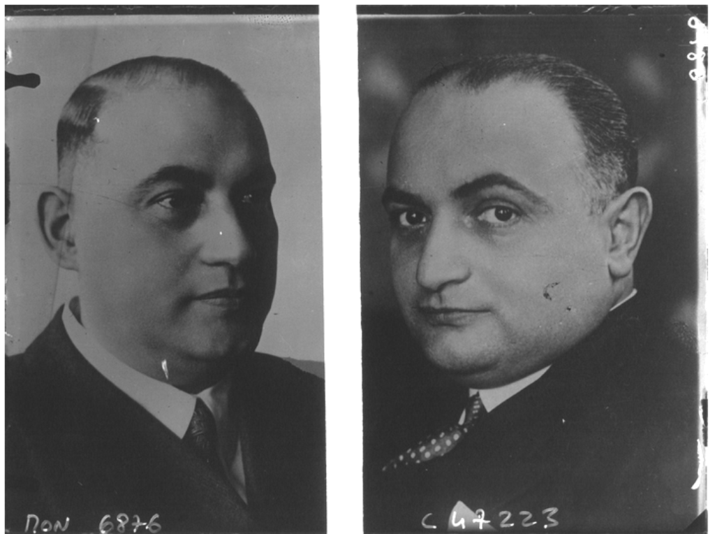 Alfred (l.) and Fritz Rotter in 1933. (Photo: Bibliothèque nationale de France)