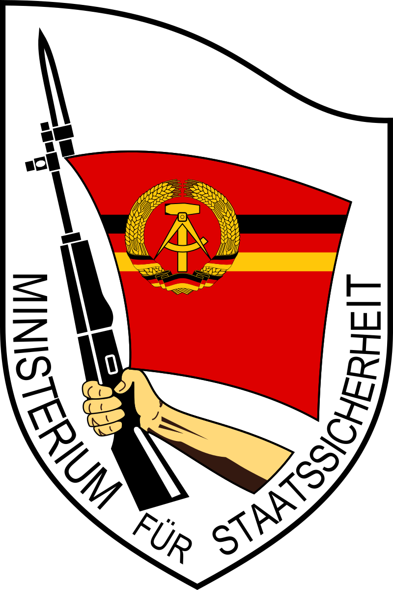 The official logo of the DDR Staatssicherheit ("Stasi").