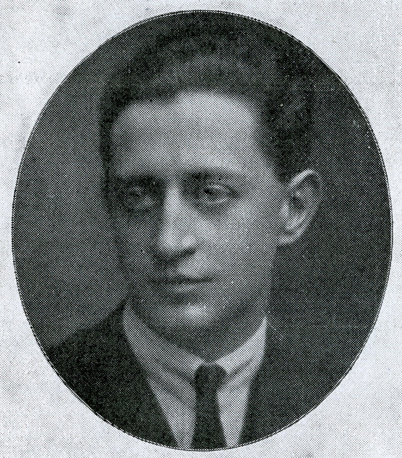Der Komponist Raoul Moretti. (Photo: Programme original de "Comte Obligado !" / Nouveautés, 1927)