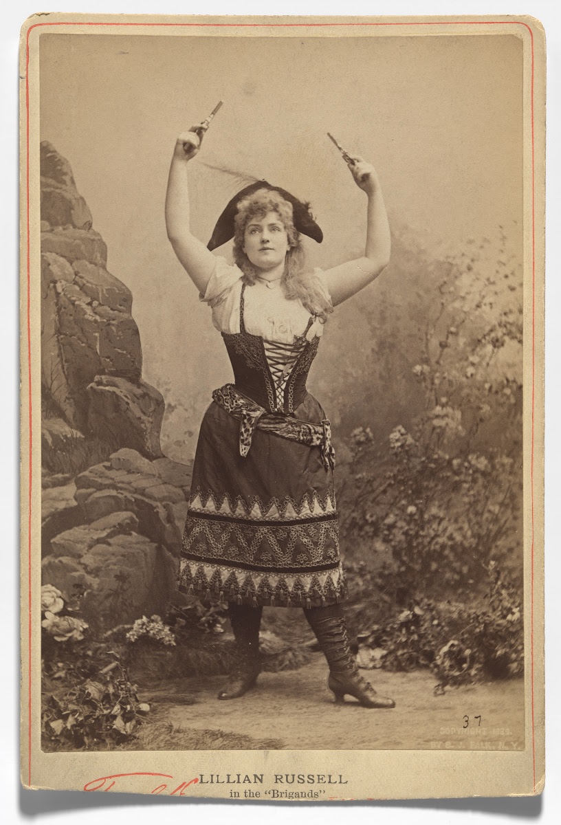 Lillian Russell in Offenbach's "Les Brigands."
