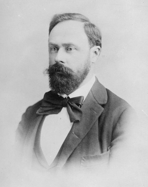 Composer Richard Heuberger in 1894. (Photo: Auguste Wimmer)