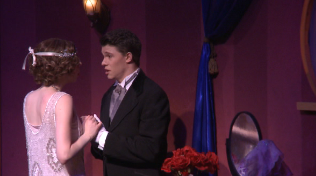 Benjamin Dutton as Maxime with Caitlin Ruddy as Cloclo in 2018. (Photo: Ohio Light Opera / Screenshot) 