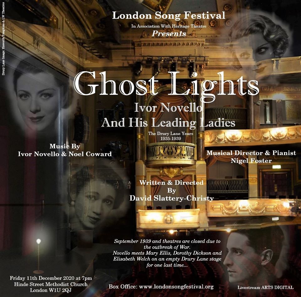 Poster for the 2020 production of "Ghost Lights."