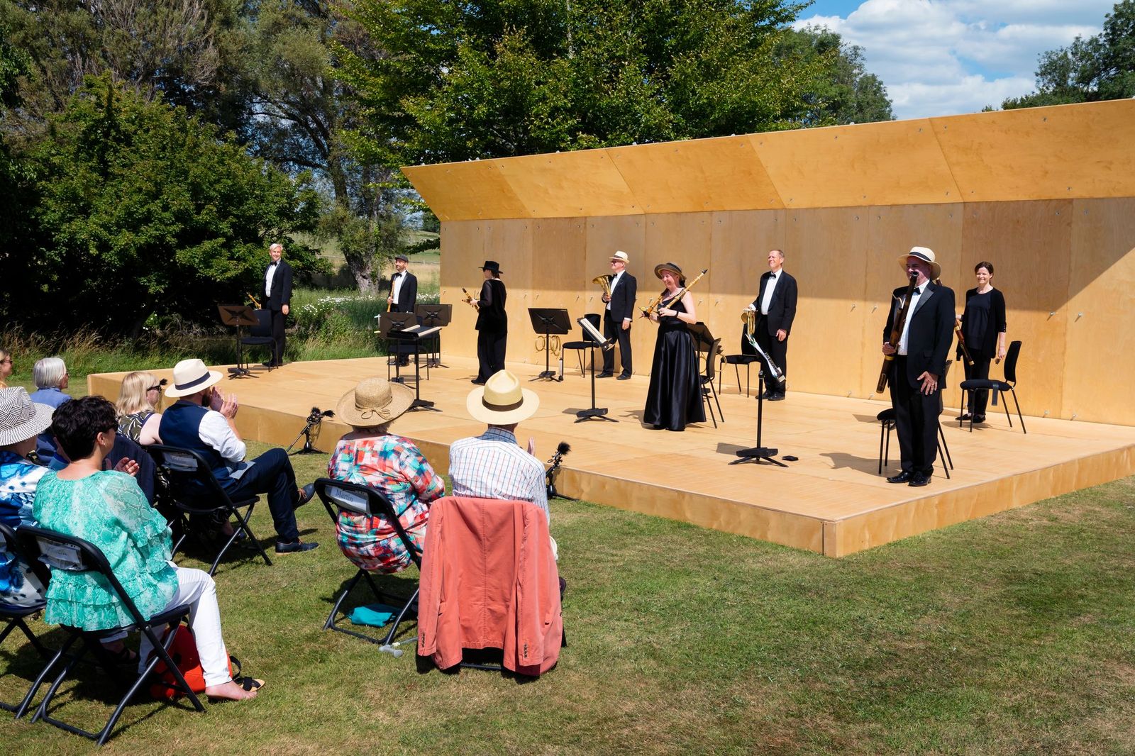 The Corona concert stage at Glyndebourne. (Photo: Glyndebourne Festival)