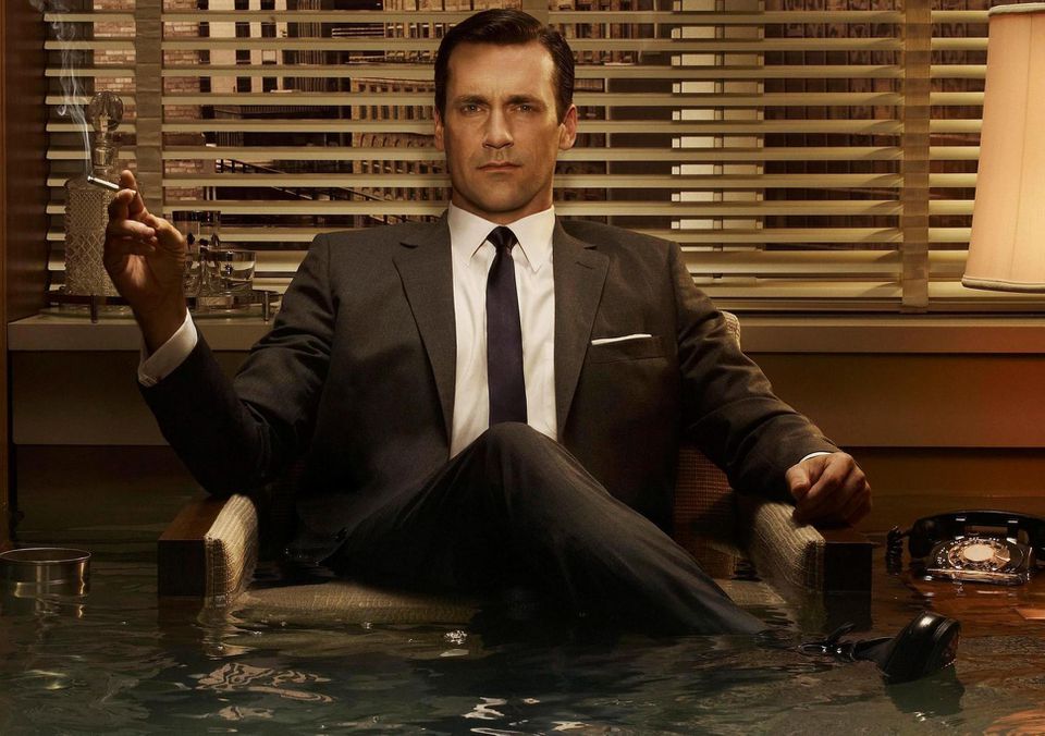 Jon Hamm in the successful TV series "Mad Men." (Photo: Courtesy of AMC)