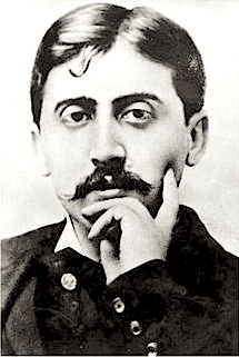 Novelist Marcel Proust, Hahn's lover and lifelong friend.