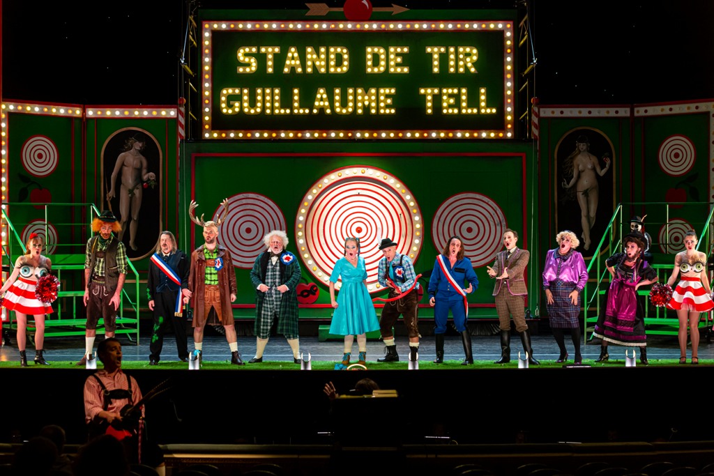 The "Guillaume Tell" scene in "V’lan dans l’œil," 2021. (Photo: Eric Bouloumié)