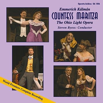 The "Countess Maritza" recording from Wooster. (Photo: Ohio Light Opera)