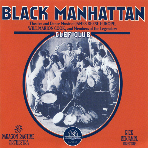 One of the "Black Manhattan" volumes recorded by the Paragon Ragtime Orchestra. (Photo: New World Records)