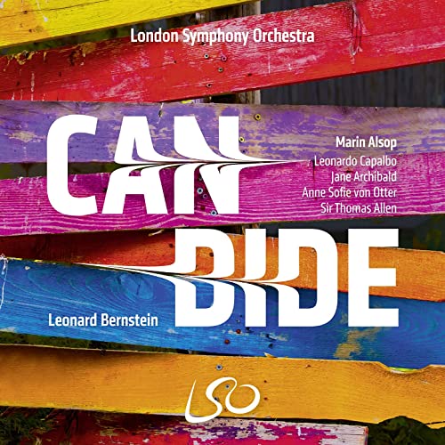 The LSO recording of "Candide" with Marin Alsop conducting.