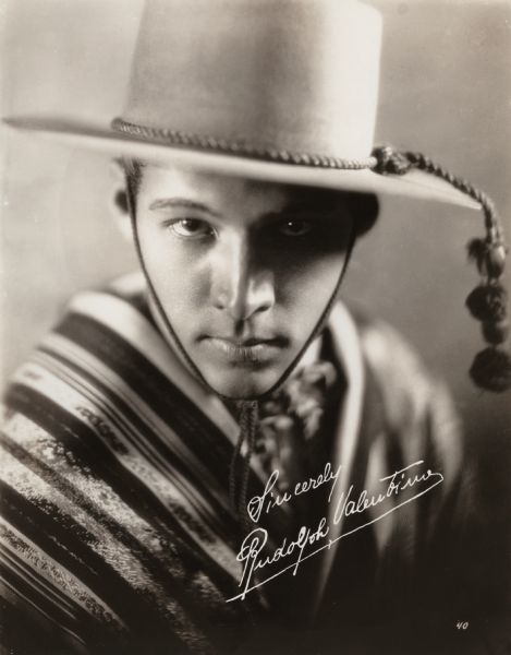 Publicity portrait of Valentino as Julio Desnoyers in the 1921 Metro Pictures production "The Four Horsemen of the Apocalypse". (Photo: Wisconsin Center for Film and Theater Research / Wiko Commons)