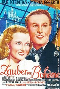 Poster for the movie "Zauber der Bohème".