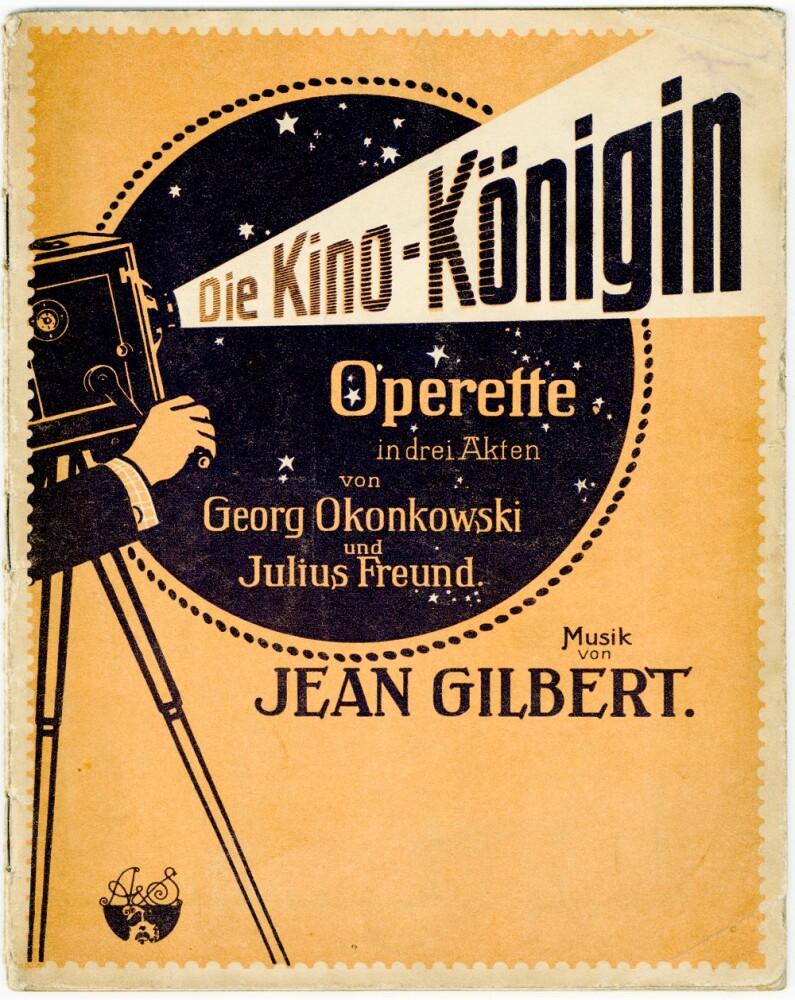The textbook for "Die Kinokönigin". (Photo: From Evelin Förster's book "Die Perlen der Cleopatra", 2022)