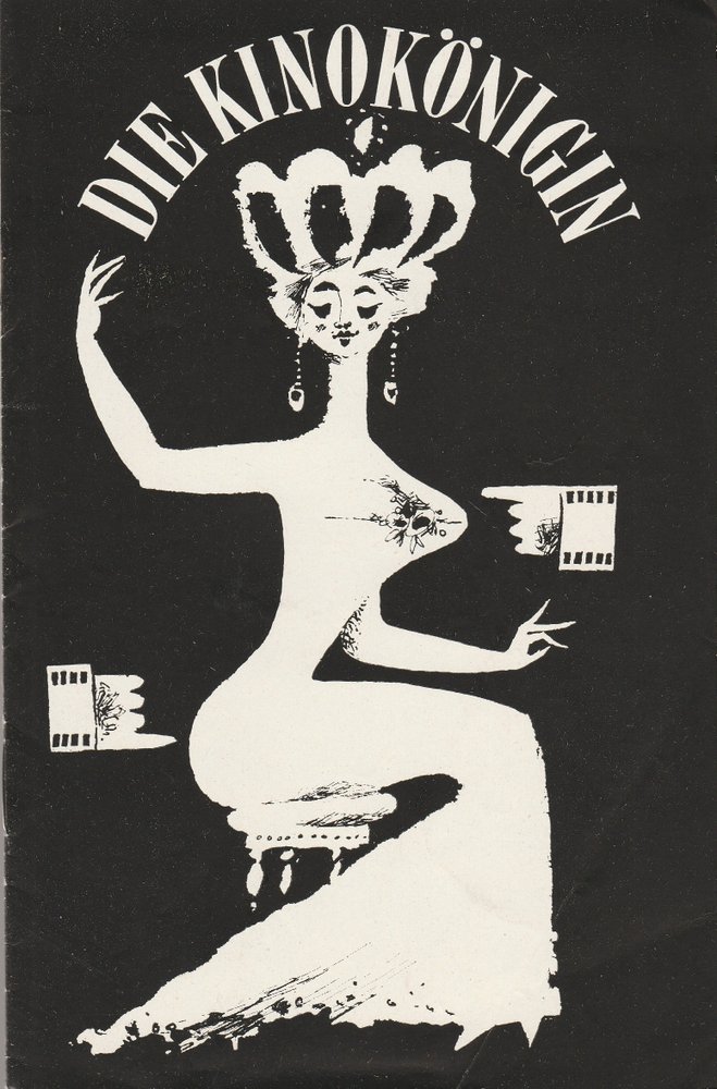 The program book for "Die Kinokönigin" at Metropoltheater Berlin, 1963/64.