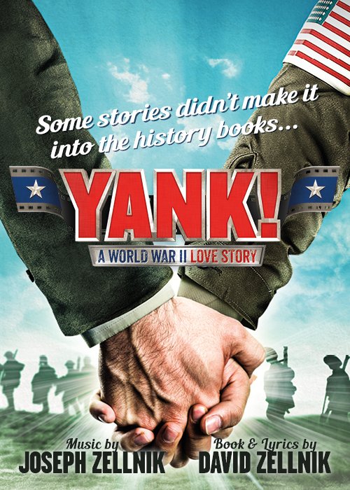 Poster for the production of "Yank!" at the Charing Cross Theatre, London.