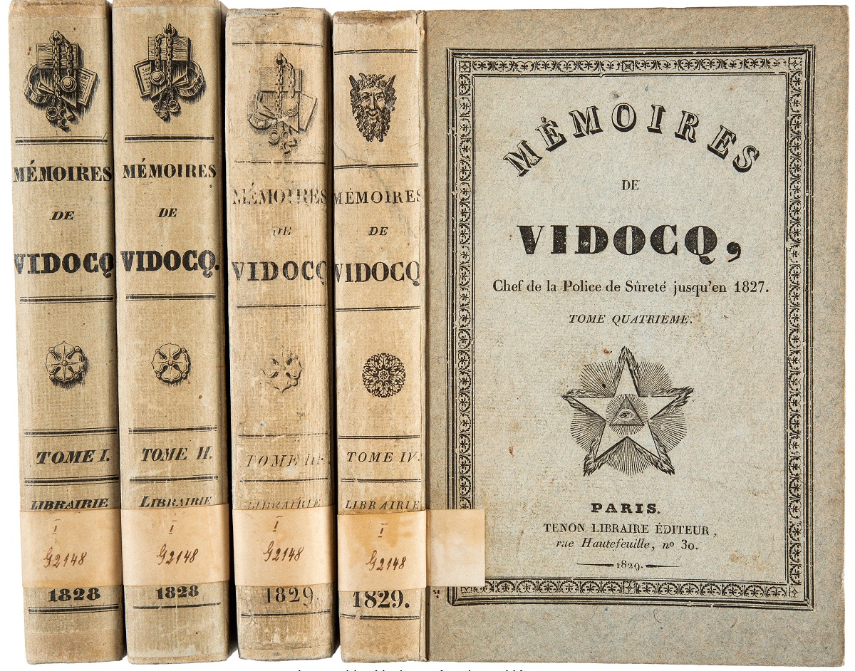 The Memoirs of Eugène François Vidocq. (Photo: Heritage Auctions, HA.com)