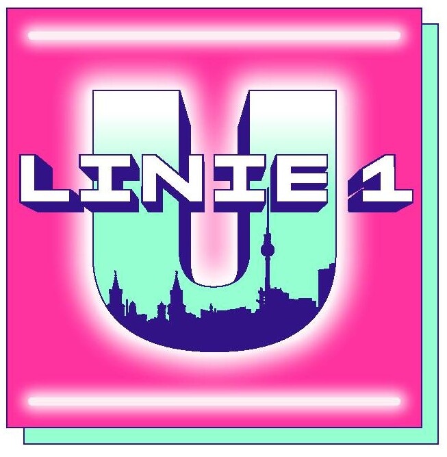 The poster for the 2023 update of "Linie 1". (Photo: GRIPS Theater)