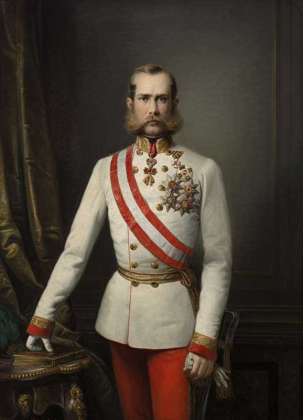 Posrtrait of Emperor FRanz Joseph I. (Photo: Franz Russ)