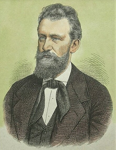 Carl Millöcker in 1883. 