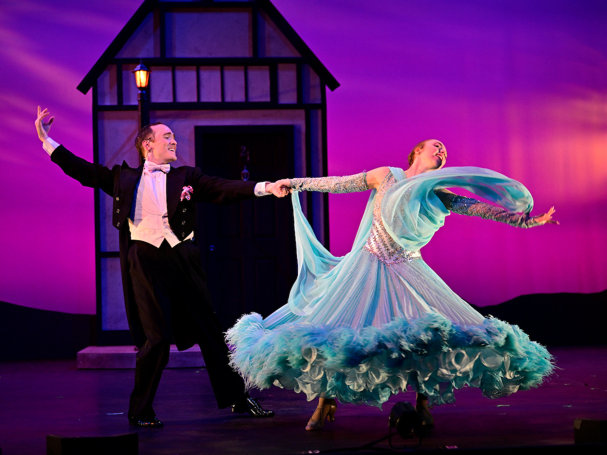 Spencer Reese, Kate Bilenko in “Me and My Girl”. (Photo: Matt Dilyard) 