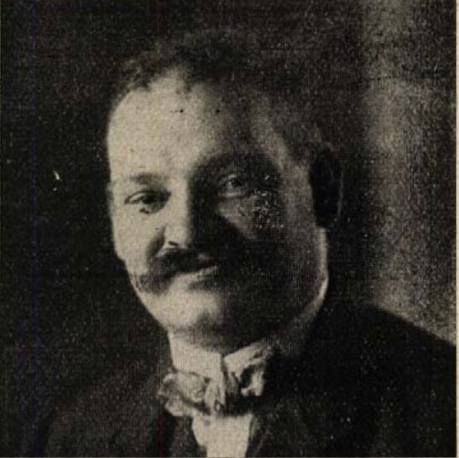 Librettist Henrik Incze, 1913. (Photo: Unknown / Színházi Élet)