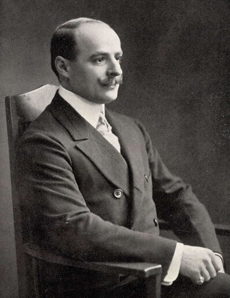 Composer Iván Hűvös. (Photo: Magyar Zeneiskola/Arcanum, 1912)