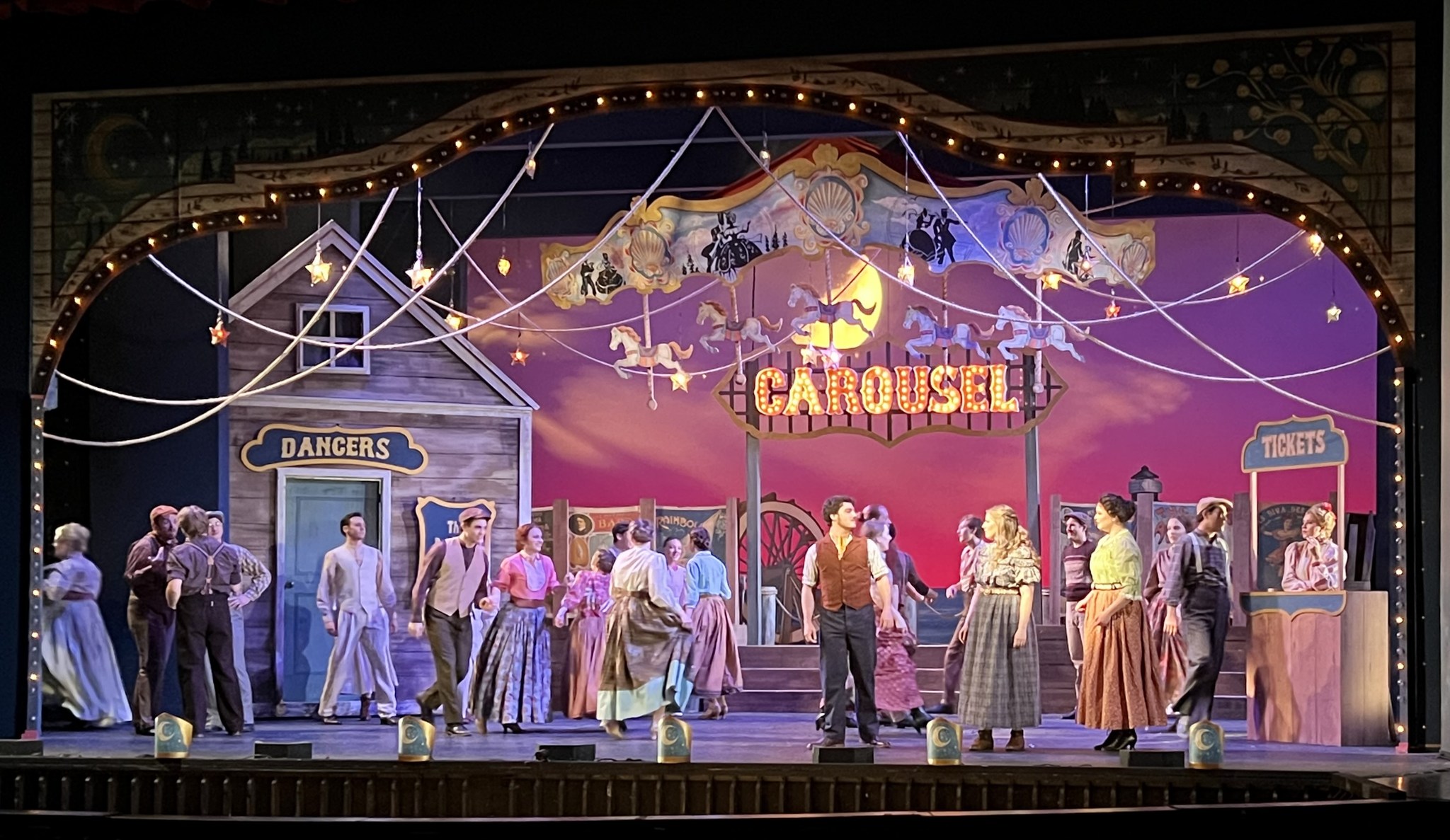 Scene from "Carousel" at Ohio Light Opera 2025. (Photo: Matt Dilyard)