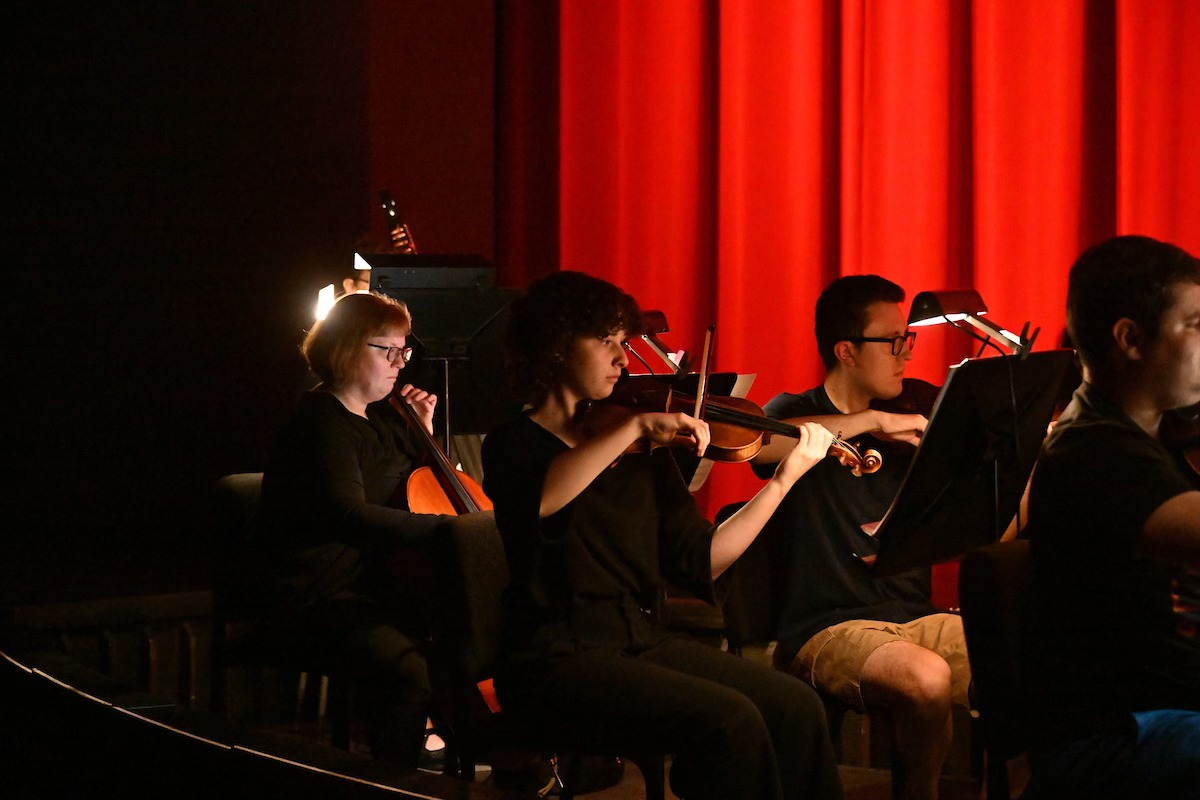 The orchestra of the Ohio Light Opera festival in 2025. (Photo: Facebook/Steven Daigle)