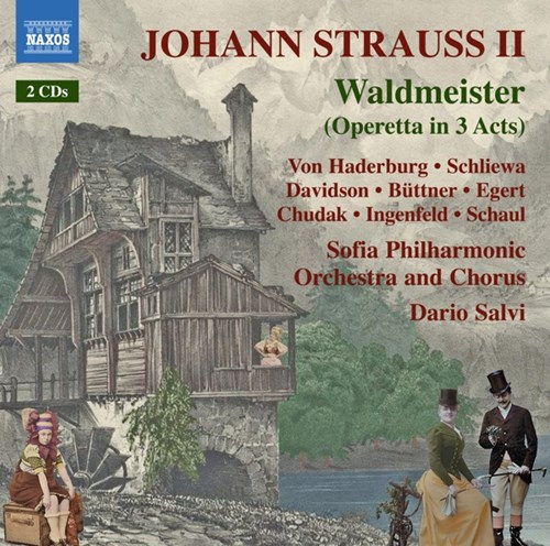 The Dario Salvi recording of "Waldmeister" on 2 CDs. (Photo: Naxos)